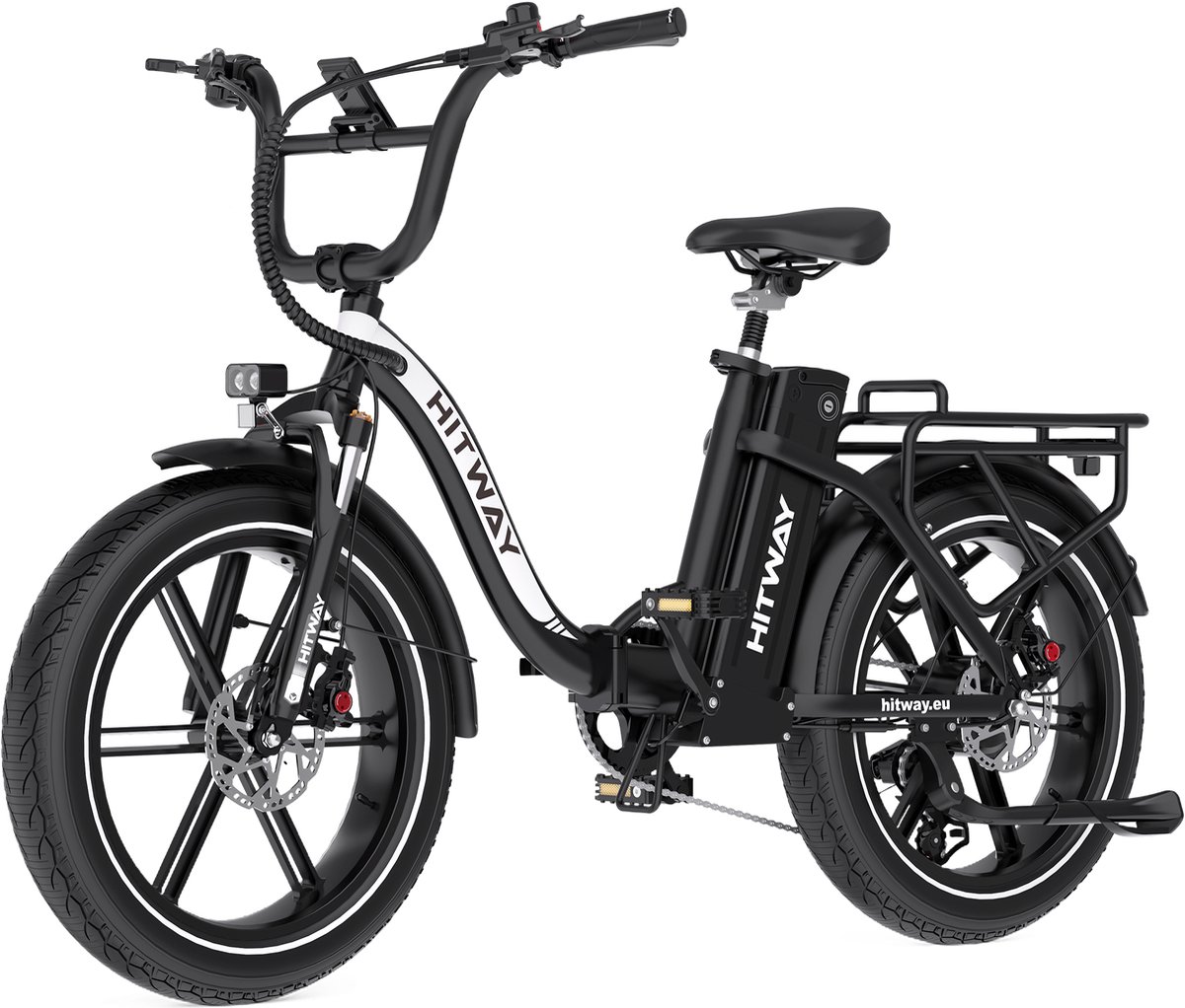 Hitway BK6S Pro elektrische fiets - 20 inch fat tire - 18Ah batterij - opvouwbaar (8721161749103)