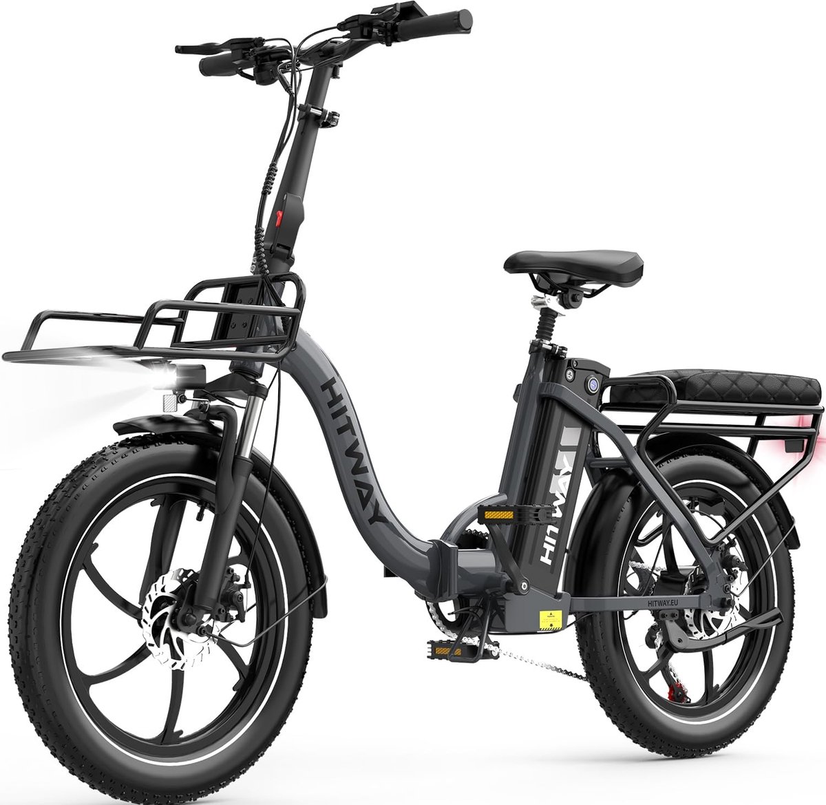 Hitway elektrische fiets BK6SL1 - opvouwbaar - 20 inch fat tire - 15.6 Ah accu (8721082807302)