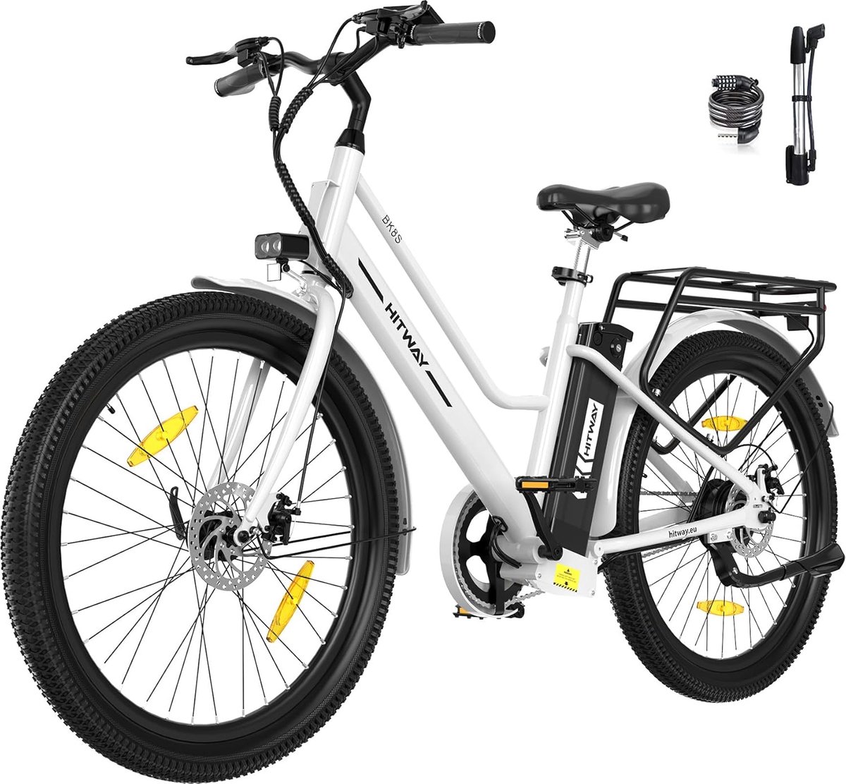 Hitway elektrische fiets BK8SL - 27.5 inch bike - 13Ah accu - 250W motor (8721161749455)