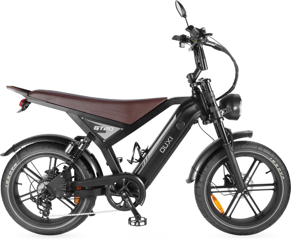 Ouxi GT20 - Fatbike - Zwart - 720Wh (8785307559612)