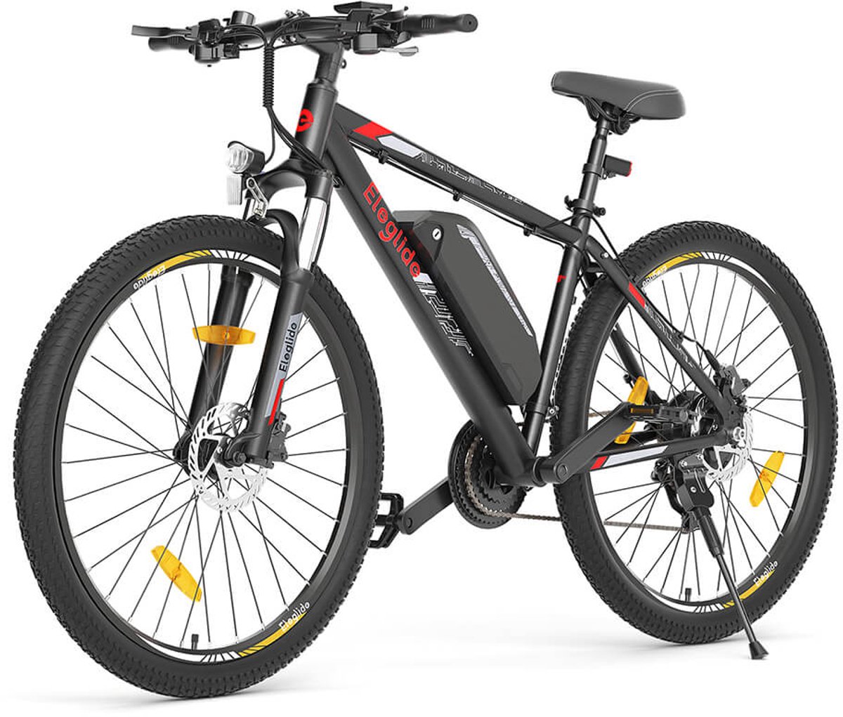 Eleglide Mopride 2 Elektrische Fiets - 648Wh Accu (150km) - 250W motor - 55Nm Koppel - Hydraulische Schijfremmen - Shimano 21 Versnellingen - Voorvering met Lockout (100mm) - 27.5