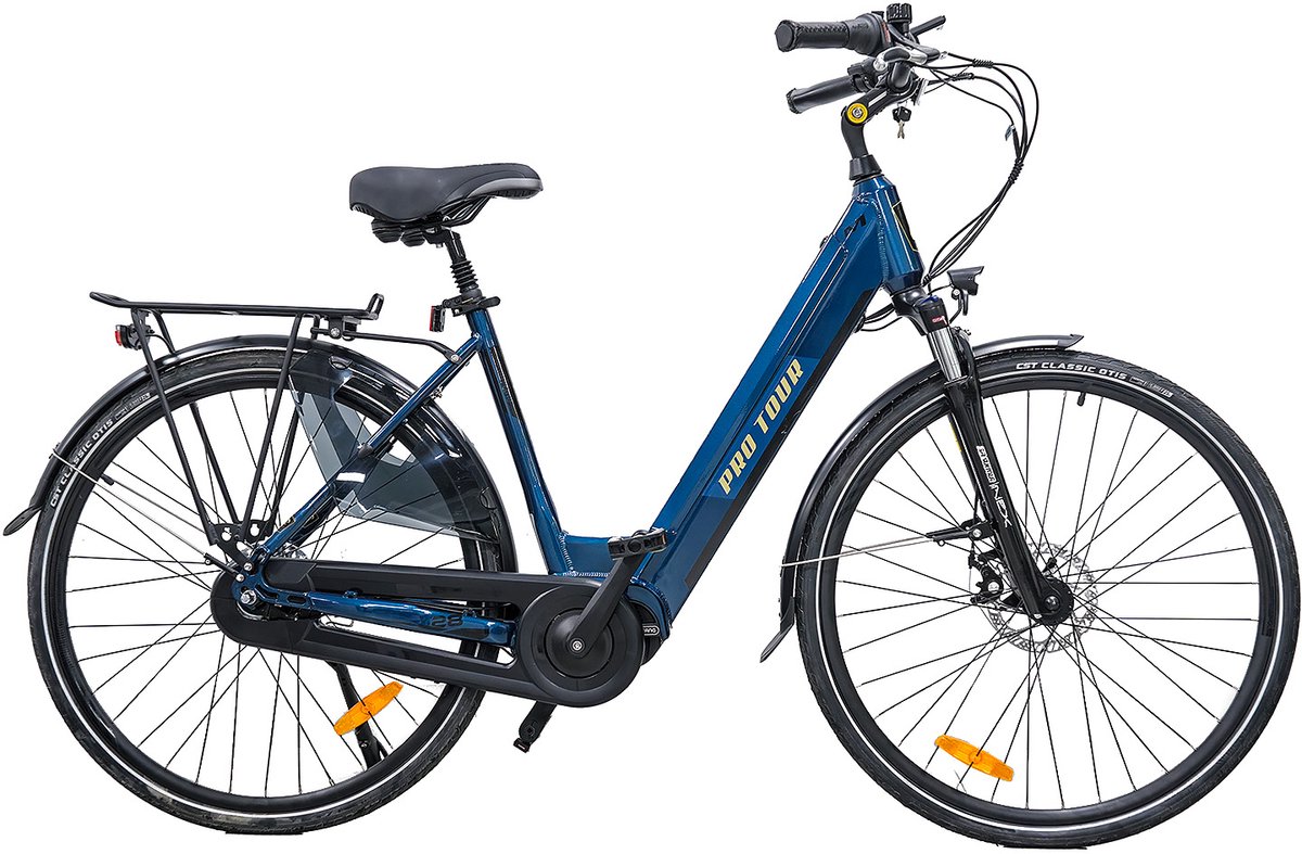 NETTLIFE Elekctrische Fiets CITY 5.3 - 250W - Tot 25km/h - Bereik 35-45km - 180*65cm - Shimano 7 Versnellingen - Mannen/Vrouwen (8901573422768)