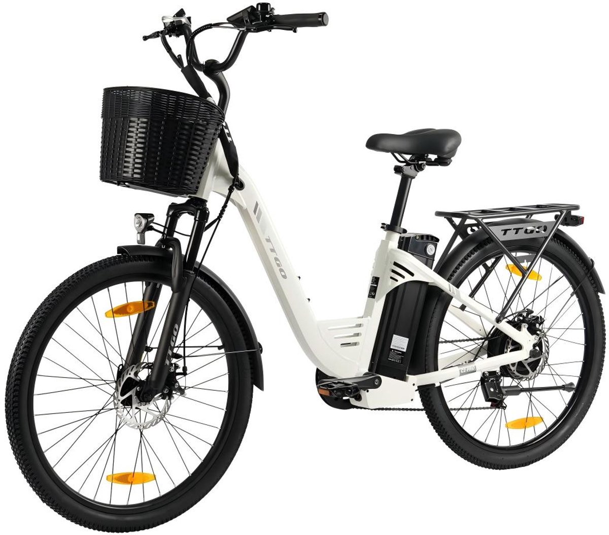 TTGO C2 PRO Elektrische Fiets - 250W Motor - 36V18Ah Accu - 26x1.95