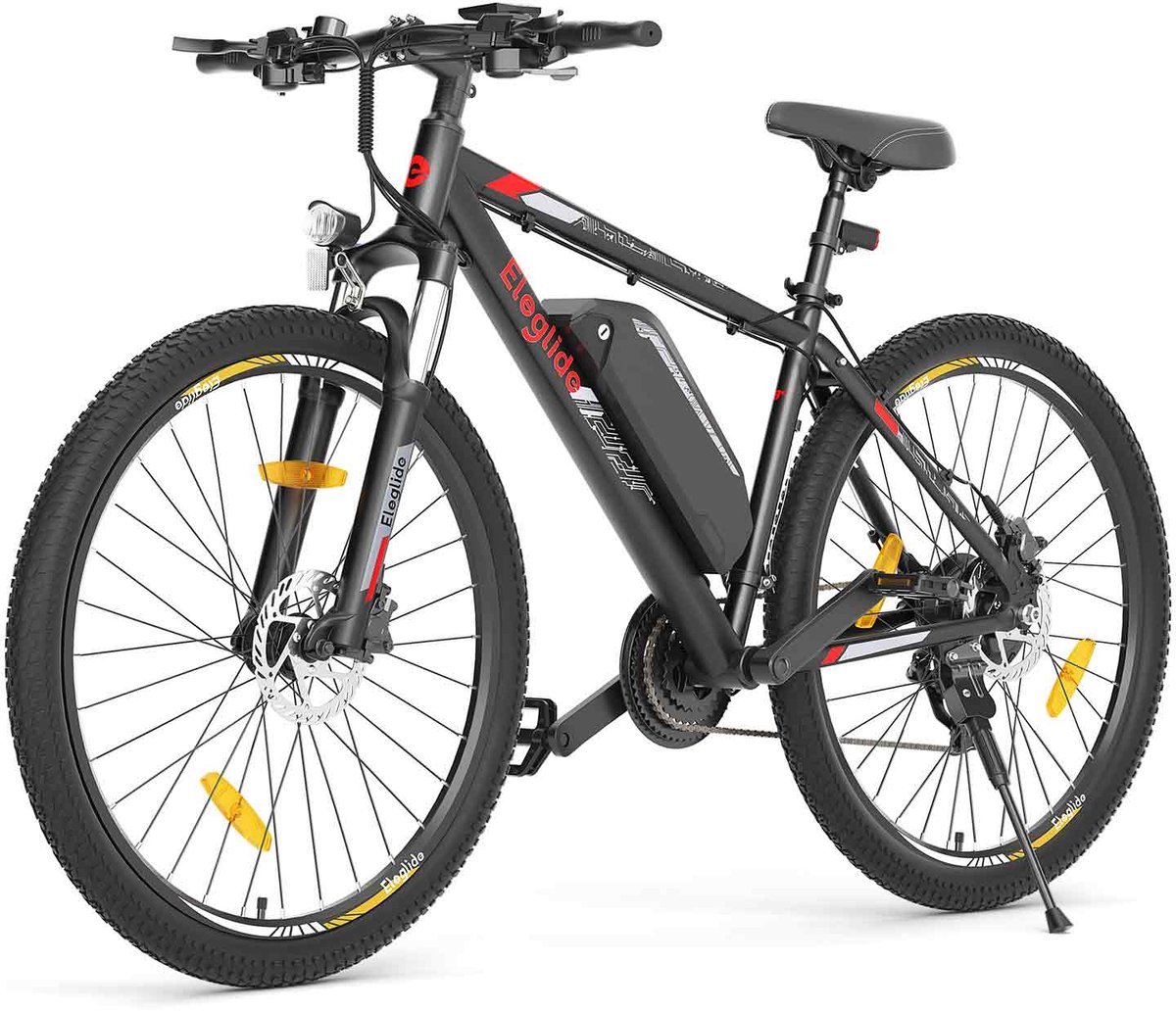 Eleglide Mopride 2 Elektrische Fiets 2026 Nieuwe Upgrade - 648Wh Accu (150km) - 250W Motor - 55Nm Koppel - Hydraulische Schijfremmen - Shimano 21 - Voorvering met Lockout (100mm) - 29