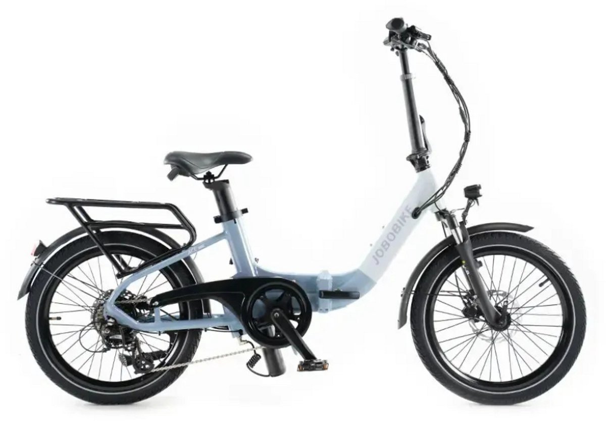 JOBOBIKE Ace Pro Elektrische Vouwfiets - Lage Instap - 20 Inch - 250W Motor - 7 Versnellingen - 50 km Actieradius - Hydraulische Schijfremmen - Blauw (8721206515359)