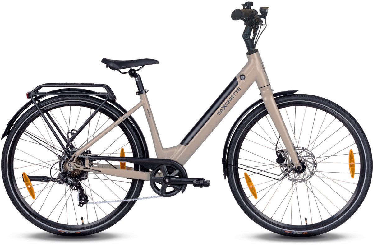 Saxonette Urbana dames ebike 7 sp 11.6 Ah creme (4255698803075)