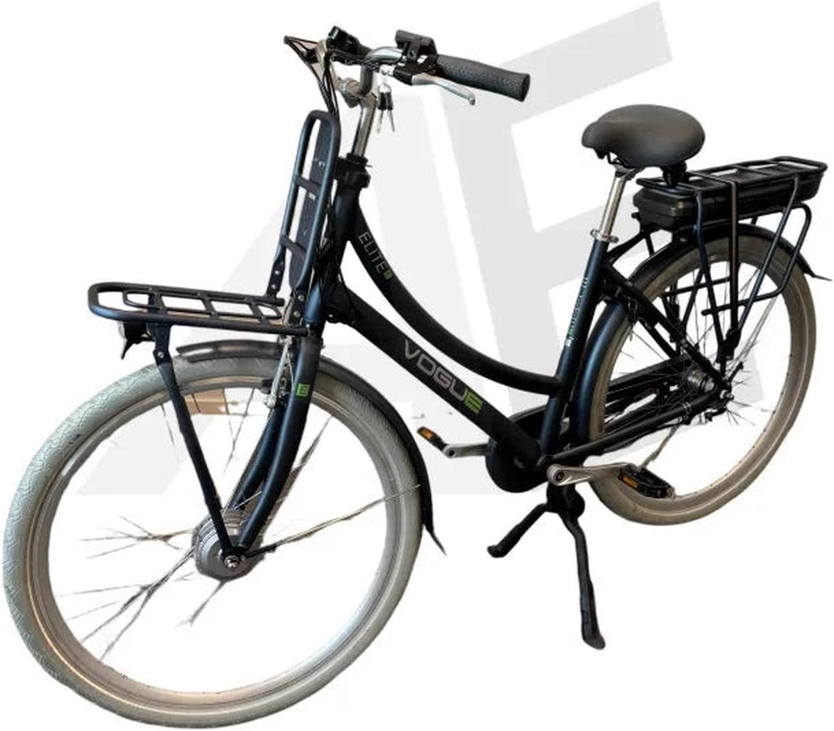 Vogue Elite Elektrische Fiets 3 versnellingen 13Ah 50cm E-bike - Jeans Blauw (8785307506852)