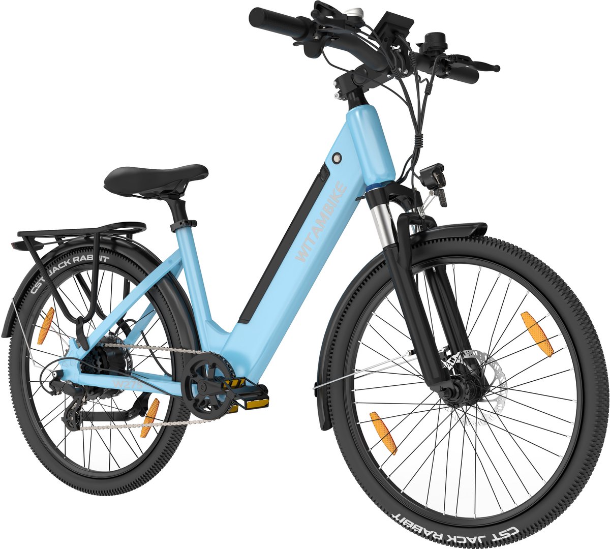 WITAMBIKE W275 Elektrische Fiets - 250W - 36V 13Ah - 100KM Actieradius - 27.5