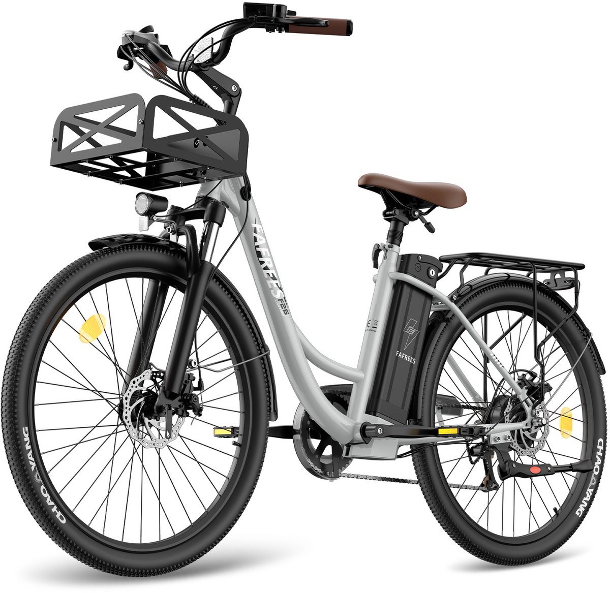 FAFREES F26 Lasting Elektrische Stadsfiets - 250W Motor, 25Ah Accu, 140km Bereik (6978962179901)