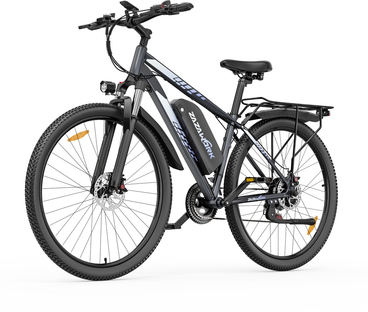ZAZAWORK C29 PRO elektrische fiets 29 inch - 250W - 48V 20Ah Uitneembare Accu - 21 Versnellingen - 90km actieradius - APP & Bluetooth (8581708248410)